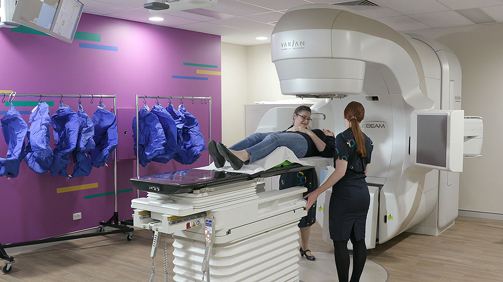 Greenslopes marks 100 patients treated with Australian-first radiation therapy technology
